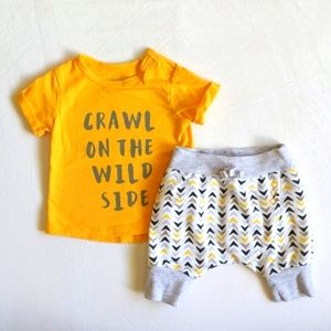 emily & oliver matching summer outfit set 3 months baby
